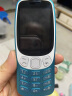 诺基亚（NOKIA）3210 4G 移动联通电信广电全网通 2.4英寸双卡双待 直板按键学生功能机备用手机 蓝色 实拍图