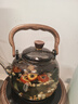 全度玻璃提梁壶家用小型电陶炉煮茶器烧水壶大容量保温玻璃茶壶 提梁壶（烟灰色）+康米电陶 实拍图