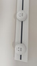 霍尼韦尔（Honeywell）A8轨道插座明装 可移动墙壁插座免打孔壁挂式 滑动轨道排插白50cm 实拍图