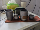 TANXIANZHE探险者户外茶具不锈钢钛化杯茶水分离泡茶器一体收纳露营茶具套装 实拍图