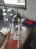 【⭐京东物流配送】高硼硅双层玻璃杯大容量泡茶杯水杯子茶水分离 【双层加厚】茶杯 350ml 1只 实拍图