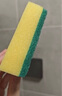 美丽雅洗碗海绵块百洁布6片抑菌金刚砂抹布厨房刷锅神器海绵擦碗布 实拍图