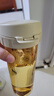 特百惠（Tupperware）茶韵500ML塑料杯男女士学生夏季运动水杯子户外便携大容量 奶茶棕 实拍图