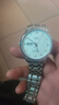 冠琴（GUANQIN）手表男士全自动机械表瑞士品质防水夜光精钢双日历学生多功能腕表 条丁钢带本白（机械款） 实拍图