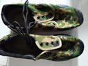 共泰 作训鞋 防滑耐磨劳保鞋/解放鞋 工地帆布透气胶鞋 男女通用 迷彩 A925 41码 实拍图