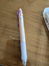 爱好（AIHAO）矫姿可擦中性笔0.5mmST尖小学生高颜值三角正姿可擦笔黑色 GP2911-3 实拍图