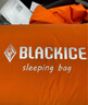 黑冰（BLACKICE）24新款【B系列鸭绒木乃伊式羽绒睡袋】户外露营单人羽绒睡袋 橘色 B700 M码（新标准） 实拍图
