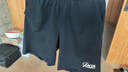 安踏（ANTA）男女同款logo运动短裤2025夏针织五分裤跑步健身透气运动休闲裤子 【潮流刺绣logo】基础黑8301-6 L 实拍图