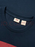 Levi's李维斯情侣美式宽松印花时尚简约舒适潮流纯棉圆领短袖T恤 藏青色 002A0-0002 XL 实拍图
