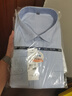 凡客诚品衬衫男商务易打理纯色西服正装衬衣男士白衬衫 长-蓝条 43 卡码建议拍大一码 实拍图