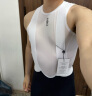 MBO男子打底衫内衣干爽透气B120公路自行车骑行背心骑行服 B120-白色 M 实拍图