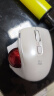SANWA SUPPLY 轨迹球无线办公鼠标 迷你鼠标 轻音按键 小手适用 便携鼠标 附防尘袋 多设备连接 白色无线（附接收器）TB180W 实拍图
