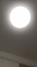 雷士（NVC）led吸顶灯阳台灯现代简约家用圆形房间卧室灯百搭灯具 24W正白光 实拍图