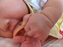 佳尔优优（garkoko）安抚奶嘴0-3-6个月母乳防胀超轻气新生婴儿玩具硅胶哄睡安抚宝宝  实拍图