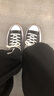 匡威（Converse）官方 Run Star Hike低帮帆布流星厚底鞋黑色168816C 黑色/168816C 39 实拍图