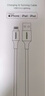 绿联【MFi认证不弹窗】适用苹果充电线快充数据线USB to Lightning闪电接口 iPhone14/13/12手机平板1m 实拍图