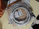 九牧（JOMOO）不锈钢编织管手持花洒双扣耐高温花洒软管 2米 H2101-200103C-4 实拍图