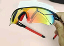 塔斯队长骑行眼镜偏光透明变色自行车护目镜户外运动专业跑步防风沙装备 【5副镜片 10件套】 黑灰框 实拍图