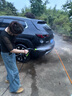 绿田（LUTIAN）高压洗车机瓦力悟空家用清洗机洗车泵刷车泵洗车神器洗车水枪220V 1400W 河豚PA版-泡沫大师+LT接头 实拍图