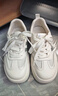 百丽小泡芙厚底增高小白鞋女轻盈运动休闲板鞋B1831BM4 星光银 40 实拍图