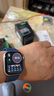 Apple/苹果 Watch Series 10 智能手表GPS款42毫米银色铝金属表壳丹宁色运动型表带M/L MX1K3CH/B 实拍图