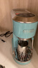 德龙（Delonghi）咖啡机 意式家用半自动15Bar泵压冷萃咖啡 软触屏手动奶泡自动停流小巧金属机身 吉拉朵系列 EC890 .TU真我蓝 即时加热 自动关机 专业蒸汽细杆拉花 实拍图