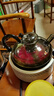 高茗鼠尾玻璃煮茶壶2024新款电陶炉煮茶器财鼠高档加厚茶水分离泡茶壶 财鼠壶【单壶】 550ml 实拍图