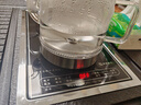 友家铺子（Biooner） 全自动底部双上水电热烧水壶泡茶专用玻璃烧水器茶台一体茶桌嵌入式电茶炉茶具套装 1L 双壶加水-亮光黑-煮茶款（37*20cm） 实拍图