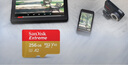 闪迪（SanDisk）256GB TF(MicroSD)内存卡 4K极速金卡A2 V30 U3行车记录仪 运动相机无人机 监控存储卡 读190MB/s 实拍图
