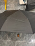 蕉下（beneunder）防紫外线遮阳伞三折双层黑胶晴雨伞防晒伞BM664月雾 实拍图