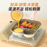 小熊（Bear）煎锅不粘锅三孔早餐锅健康材质煎蛋玉子烧肉蛋堡 通用炉灶 23cm 实拍图