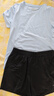 361°跑步运动套装女士夏季衣服新款休闲短袖短裤两件套662414001H-5 实拍图