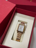 飞亚达（FIYTA）手表女倾城系列女士石英表复古精致镶钻方块女表生日礼物送女友 月白 实拍图