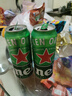 喜力啤酒500ml*21听大罐听装 喜力啤酒Heineken（经典18听+星银3听） 实拍图