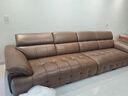 顾家家居政府补贴意式真皮沙发头层牛皮客厅简约轻奢大户型2025新款1523 【咖啡色】3.4m丨肉感饱满丨可调靠头丨头层牛皮 宽大坐深丨贴合撑腰丨便捷收纳丨久坐不塌 实拍图