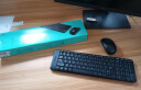 罗技（Logitech）MK220 键鼠套装 无线键鼠套装 办公键鼠套装  多媒体键鼠套装 带无线2.4G接收器 黑色 实拍图