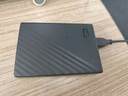 西部数据（WD）2TB 移动硬盘 USB3.0 My Passport随行版2.5英寸 黑 机械硬盘 笔记本电脑外接 大容量加密存储 实拍图