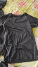 京东京造秋冬健身服男跑步运动套装五件套速干衣高弹训练服紧身 黑色XL 实拍图