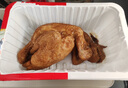 德州扒鸡公鸡熏香味下酒菜山东特产熟食腊味500g中华老字号 实拍图