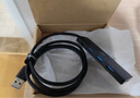 品胜USB3.0分线器高速4口扩展一拖四接口转换器 笔记本台式电脑键鼠HUB延长线集线器Type-C供电1.5m 实拍图