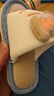 科巢儿童亚麻拖鞋夏季春秋室内防滑防臭宝宝幼儿园男童女童四季居家 卡斯恐龙 16 (适合脚长15cm丨2-3岁) 实拍图
