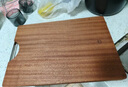 京东京造 菜板 砧案板切菜家用食品级实木抗菌 【乌檀整木】40*27*2.5cm 实拍图
