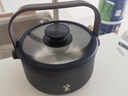 鸣盏全自动上水电热水壶茶台烧水壶电陶炉煮茶器套装自吸式无尘加水电水壶泡茶煮茶专用电茶炉 1L MZ8022（茶洗锅） 实拍图