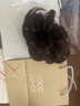 古耐懒人丸子头盘发神器时尚假发发圈女头饰蓬松气质花苞头固定头饰 深棕色【适合染色顾客-百搭款】 实拍图