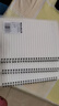 誉品笔记本本子 牛皮pp封面线圈本 学生用日记本大学生考研练习本螺旋本加厚记事本文具用品 A5横线PP本/3本装【共360页】 实拍图