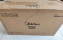美的（Midea）【品质推荐】七叶轻音柔风电风扇/家用省电落地扇/台式电扇/广角摇头节能宿舍小型风扇 SAE35CA 实拍图