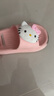 猪爸爸儿童拖鞋女童夏季2025新款室内防滑6-12岁三丽鸥宝宝亲子拖鞋粉18 实拍图