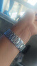 双狮手表带钢带实心不锈钢男女通用原装款东方机械表链18 20 22mm 银色(名匠款) 表带宽度=22mm 实拍图