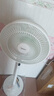 美的（Midea）【幸运草安睡风扇1S】一级能效直流变频声控电风扇家用遥控卧室静音落地扇台式桌面抗菌大风力电扇 实拍图