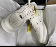 耐克NIKE板鞋女空军一号 AIR FORCE 1运动鞋FV3654-111帆白37.5 实拍图